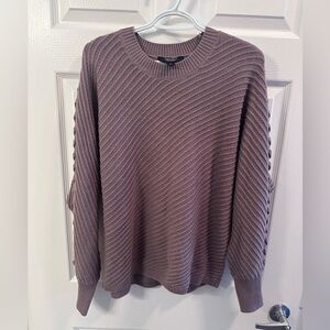 Simply Vera Wang Sweater Womens Large Knit Long Dolman Sleeve Pullover New